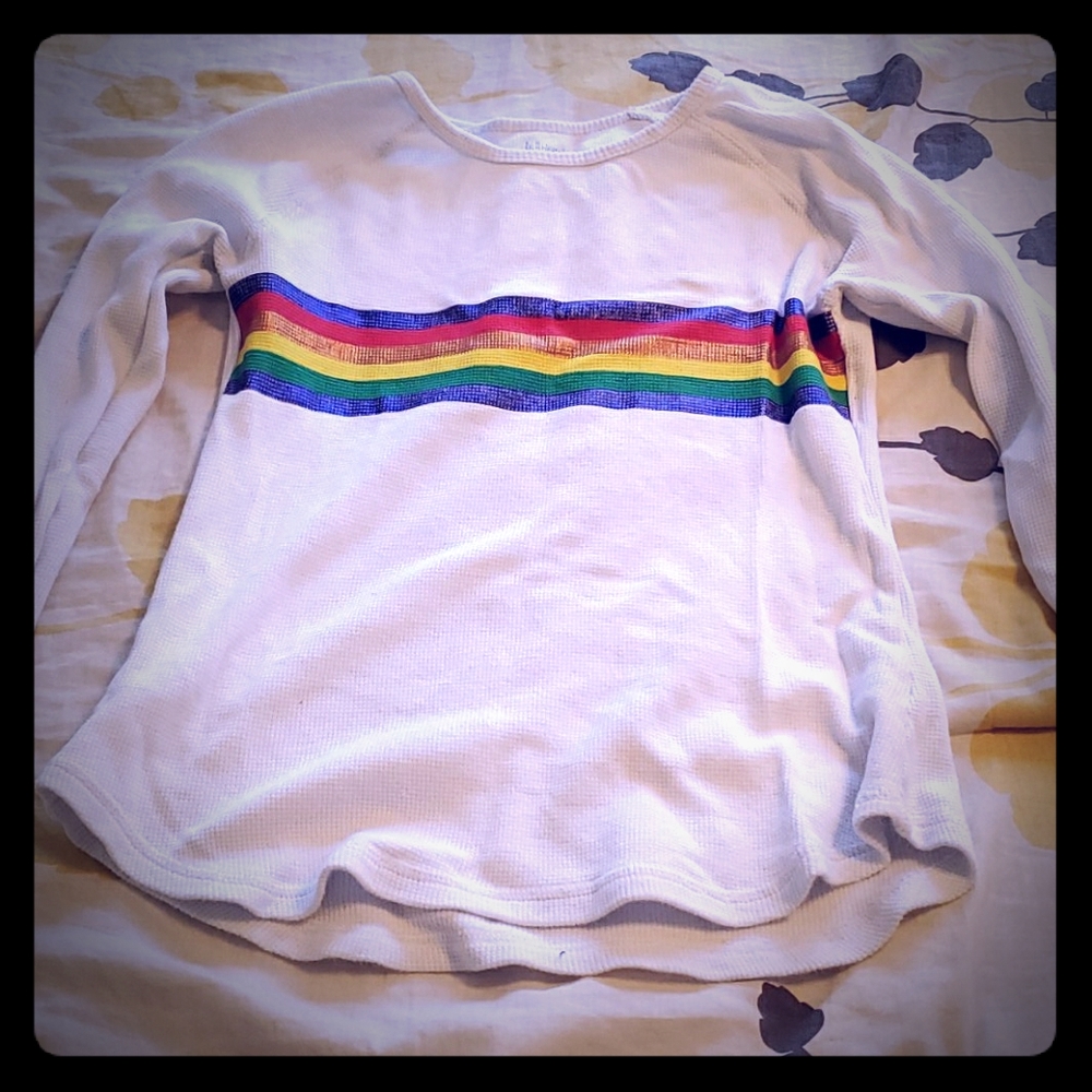 Thermal rainbow shirt